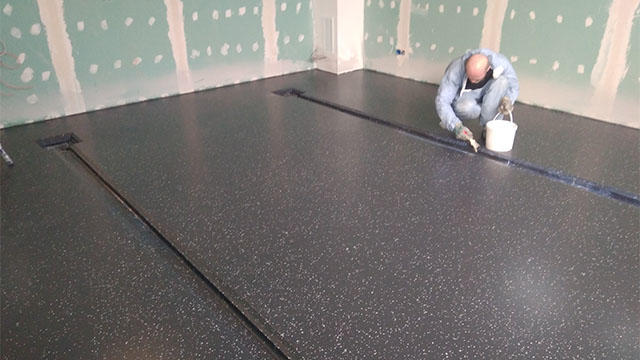 Эпоксидный наливной пол Epoxy Floor GREY (СЕРЫЙ) — С отвердителем .